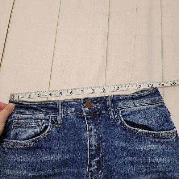 Flying Monkey high rise straight leg jeans distressed - Picture 4 of 8